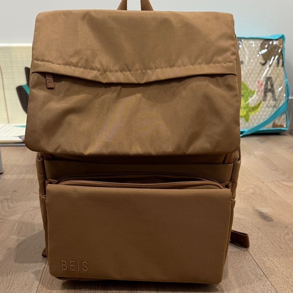 BEIS Tan Baby Bag